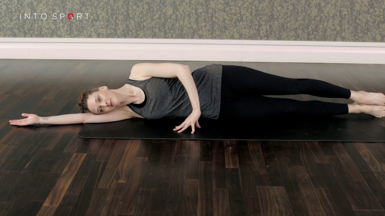 Double Side Leg Lifts Exercise - Pilates