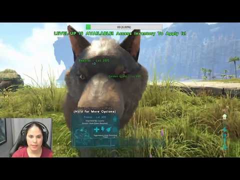 ARK Survival Evolved [Xbox One] - Breeding Dire wolves for mutations and other tribe life stuff