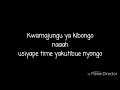 Alikiba Dodo Official Lyrics