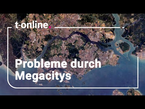 Rising world population: How rapidly the world's largest megacities are growing