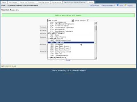 04 Bank Account Setup Tutorial in Clever Accounting Software
