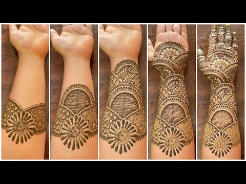 FULL HAND ''STEP BY STEP'' BRIDAL DULHAN MEHNDI DESIGNS 2021 || LATEST WEDDING HENNA MEHENDI DESIGNS