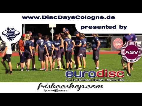 Disc Days Cologne 2019 - Seagulls Hamburg vs. SYC - Women - Semifinal
