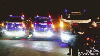 preview picture of video 'Konvoi tour yogyakarta 3 unit bus po.subur jaya jb+3'