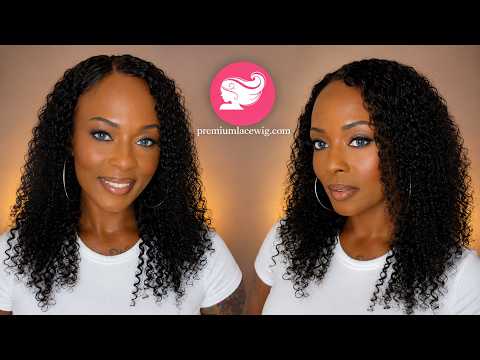 Burmese Curly Wig HD Lace Frontal Human Hair Wig 24inch