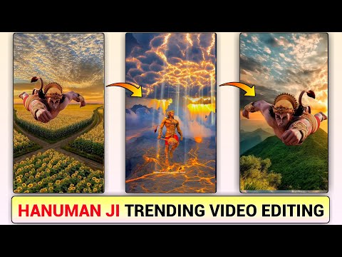 Instagram Viral Jai Shree Ram Hanuman Ji Reels Video Editing | Hanuman Ji Trending Video Editing