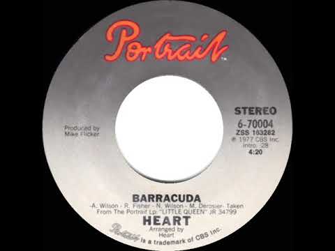 1977 HITS ARCHIVE: Barracuda - Heart (stereo 45)