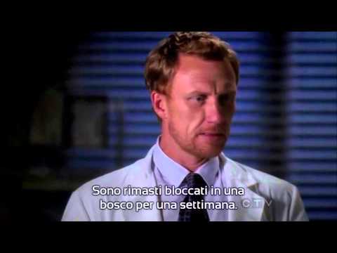 Grey's Anatomy 9x01 - Owen Hunt e Jo Wilson "Doctor Grey isn't mean. She's strong." - Sub ITA
