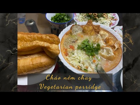 Chao Nêm Chay - Mingau vegetariano