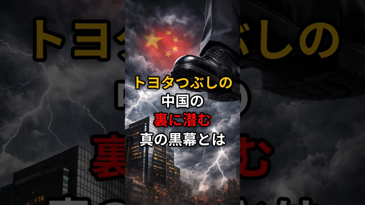 トヨタ潰しの中国の裏に潜む真の黒幕