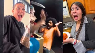 SCARECAM Pranks Reaction 2025  #38|Funny Scare Pranks/Jumpscare/Funny Videos//UltrascareImpressions/