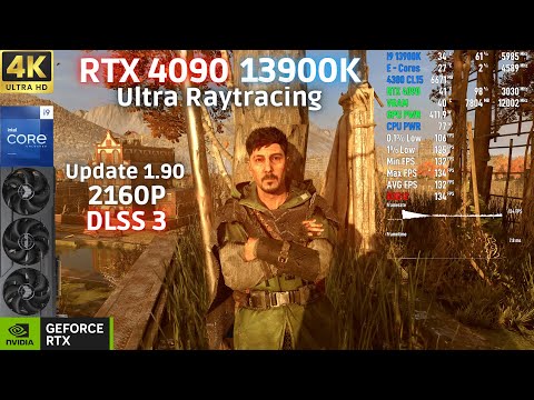 Dying Light 2 DLSS3 - RTX 4090 | 13900K 6GHz 4K Ultra Raytracing