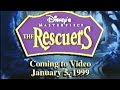 The Rescuers Vhs Promos 1998 99