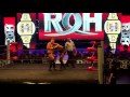 ROH 15th Anniversary TV Tapings 22 Kenny King Vs Marty Scurll