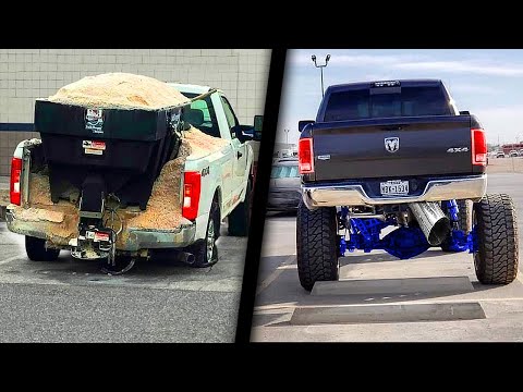 Badass Diesel Trucks Driving Fails / Wins Compilation | Rolling Coal 2021