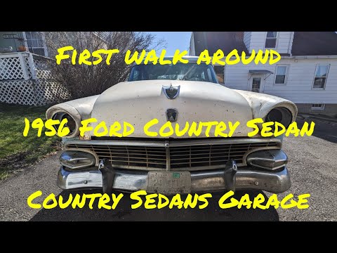 Thumbnail for 1956 Ford Country Sedan first walk around by Ford Country Sedan, Station wagon