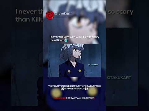 I never thought Gon would be so scary than Killua 🥶 #mha #anime #animememes #animeedits #shorts