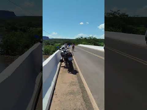 enchentes no Sul do Piauí ponte de palmeira