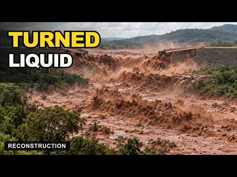 Brumadinho Dam Collapse: The Camera Shows How the Dam Failed in 10 Seconds