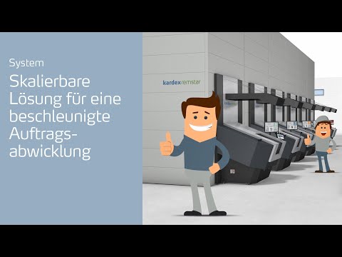 Schnelle Auftragsabwicklung | Kardex Frame Pick