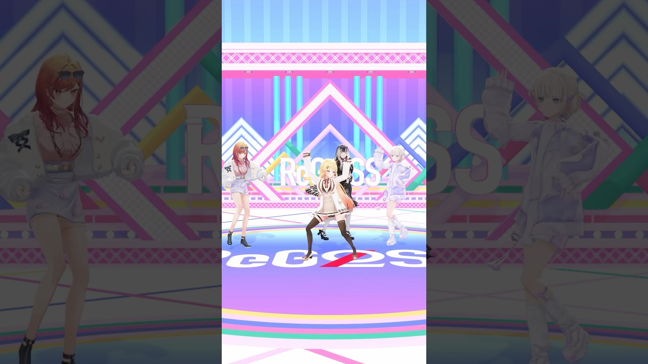 踊ってない夜を知らないReGLOSS 通常速度ver. #ReGLOSS #Vtuber #shorts #オドループ