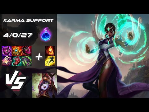 SUPPORT Karma vs Lulu - NA Grandmaster Patch 14.7