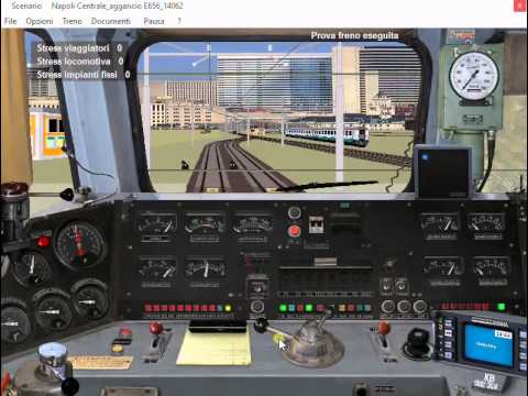 Simulatore Treno 5.01 - E656 aggancio!