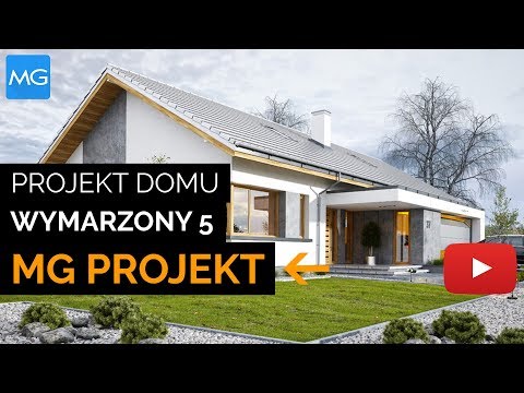 Projekt domu Wymarzony 5 MG Projekt - 123.72 m2