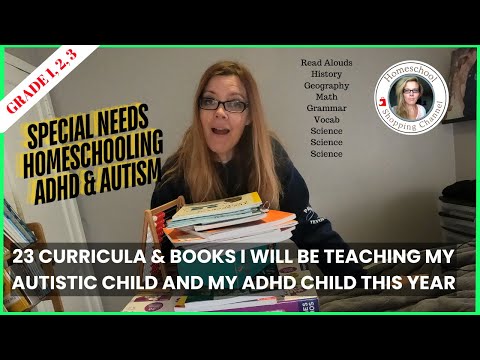 BEST TOP ADHD AUTISM Homeschool Curriculum Picks 2024 2025 Science, Math, Language Arts, History