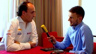 Robert Kubica: Moje wpadki to choroba wieku dziecięcego