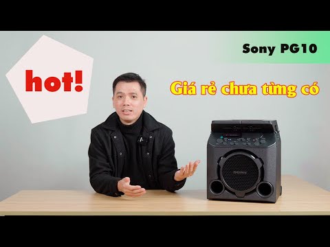 Loa Sony GTK-PG10 món hời cho anh em?