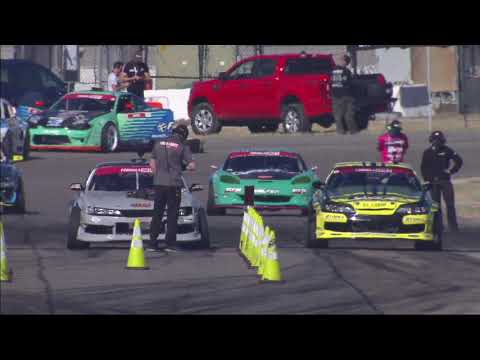 フォーミュラ・ドリフト ダラス（テキサス）第5戦トップ16の追走ドリフトトーナメントの無料ライブ配信動画（PRO）