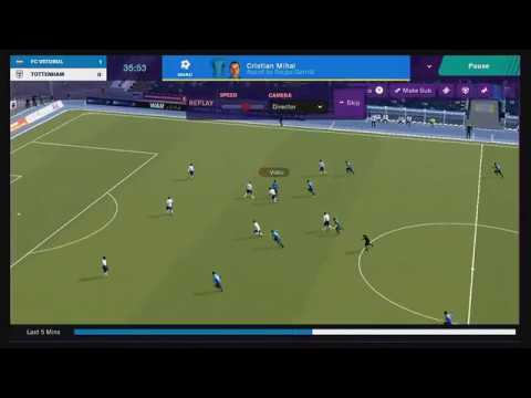 Football Manager 2019 Touch Gameplay on Switch