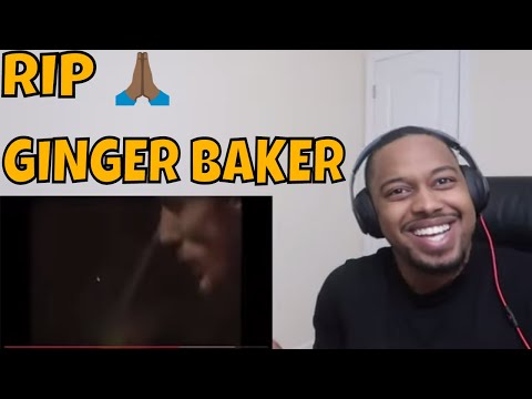 FIRST TIME REACTING TO GINGER BAKER DRUM SOLO (RIP TO ONE OF THE GREATS)