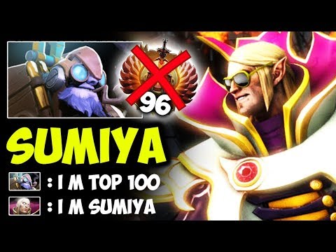 When Top Immortal 100 Tinker Meets SumiYa In Ranked - Epic Gameplay By God Of Invoker