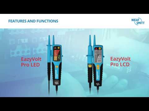 Pro Features and Functions New Nieaf-Smitt 2-Pole Voltage Testers