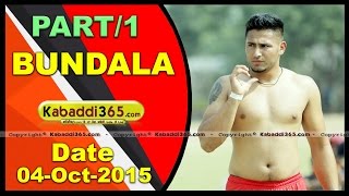 (1) Bundala (Jalandhar) Kabaddi Tournament 4 Oct 2015