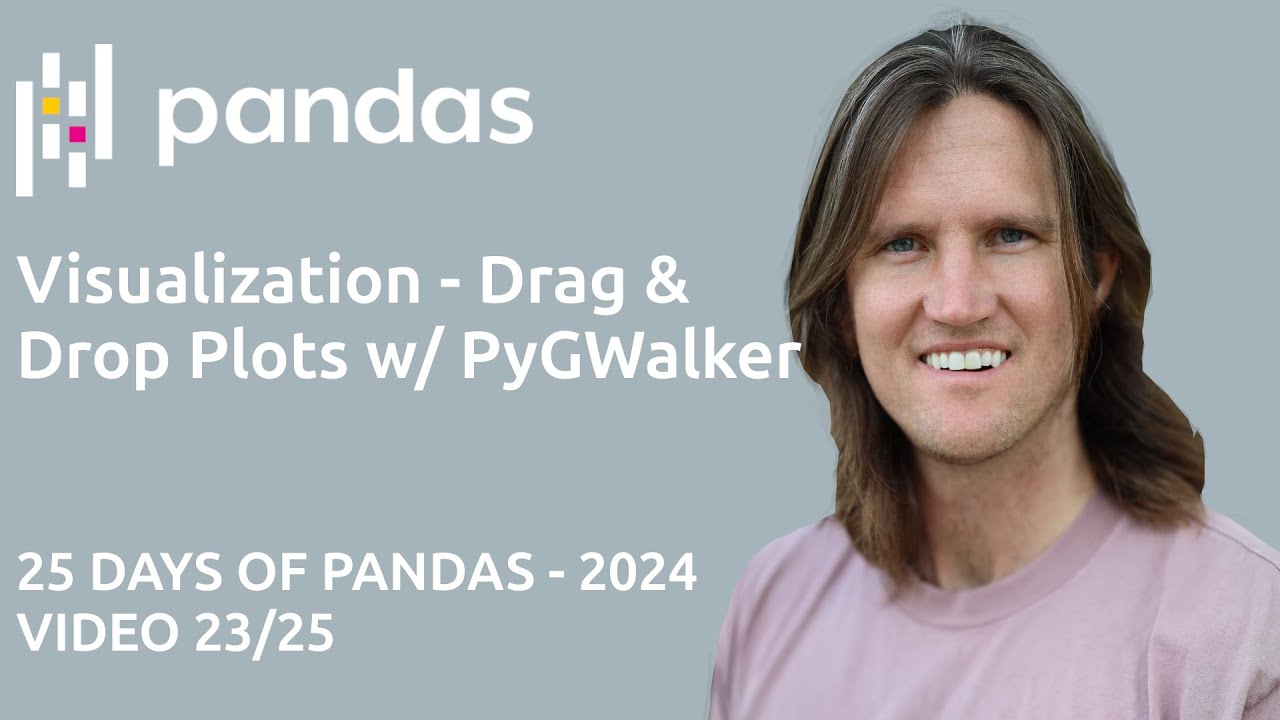 Visualization - Drag & Drop Plotting with PyGWalker