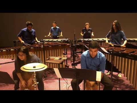University High School Percussion Ensemble 2017--Catching Shadows