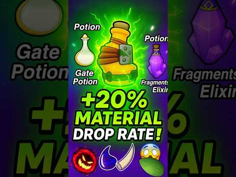 NEW MATERIAL ELIXIR is BROKEN in Blox Fruits! 😱 (20% Drop Buff | RIP Event Update 27)