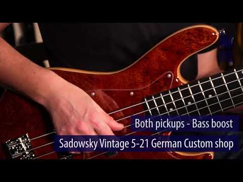 Sadowsky Vintage 5-21 Custom shop 2021 Natural image 8