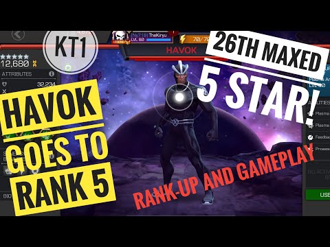 My 26th Maxed Out 5*! Finally Time For Havok! Let’s See What He Can Do!