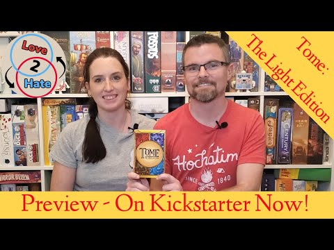 Preview of Tome: The Light Edition - On Kickstarter Now!