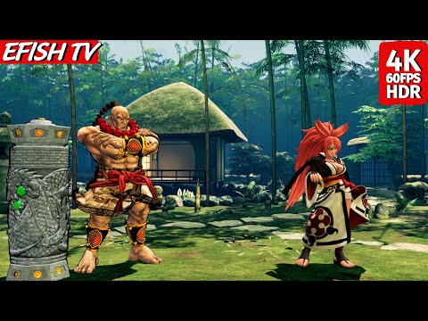 Wan-Fu vs Baiken (Hardest AI) - Samurai Shodown | 4K 60FPS