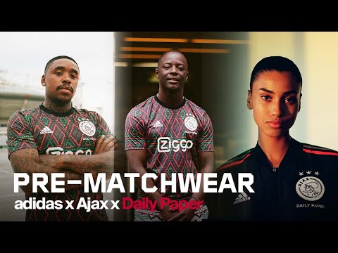 We are the culture | adidas x Ajax x DailyPaper | Pre-matchwear reveal 👕💧