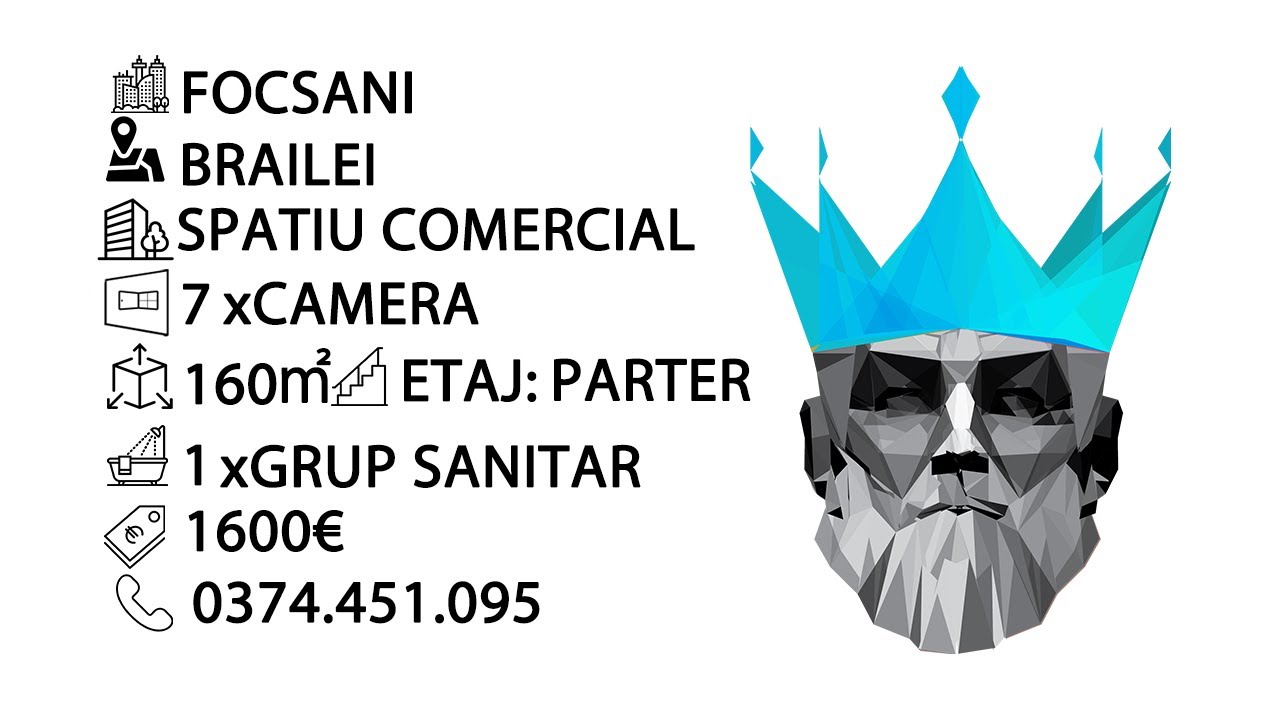 Tur video Zona BIG centru | 7 camere | Centrala termica | Aer conditionat | Bloc izolat
