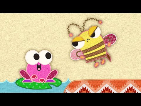 Der Frosch auf meiner Schmusedecke