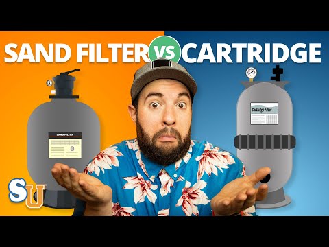 Sandfilter vs. Kartusche: Was ist das Beste für Ihren Pool?