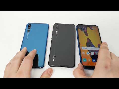 Huawei P20 vs Huawei P20 Pro vs Huawei P20 Lite