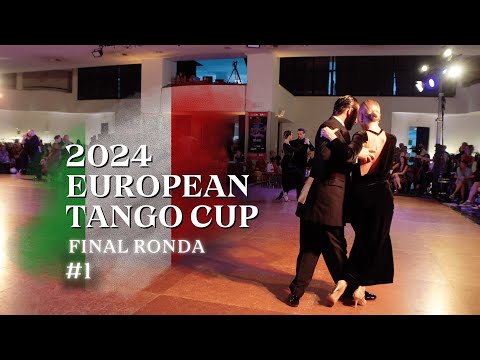 2024 European Tango Cup, Tango Pista Final Ronda #1 | FULL VIDEO 4K